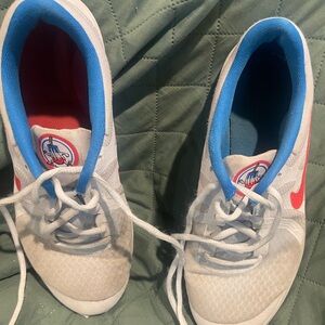 Nike Boy's Kids Downshifter Blue White Red Running Shoes Size 7Ya